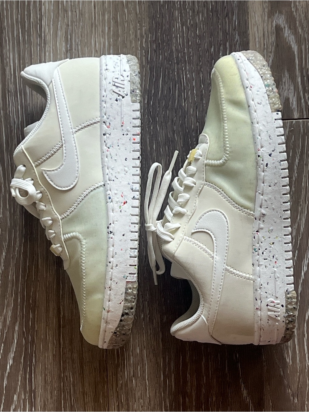 Nike Air Force 1 Crater “summit white” sneakers women’s 9.
